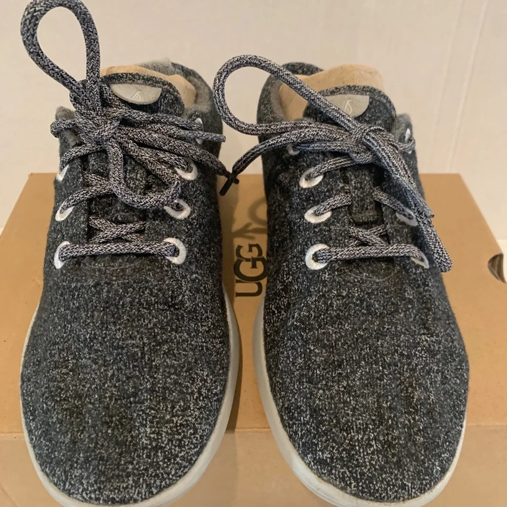 Allbirds Women’s Wool Runner Natural Gray With Light Gray Sole Size 9 - Picture 2 of 4